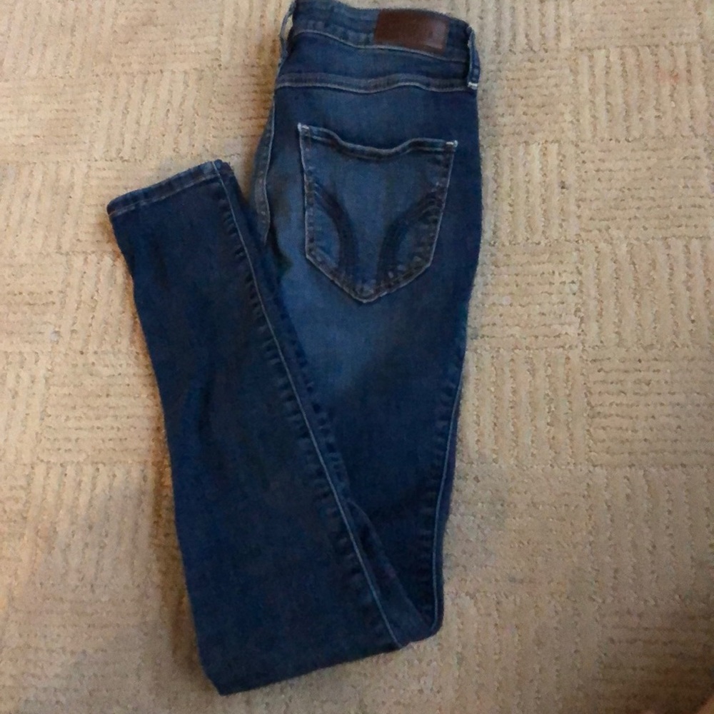 hollister high rise super skinny jeans